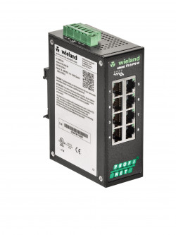 IP-коммутатор WIENET FS 8-PN-W